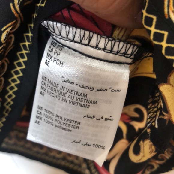 NWT JM Collection glitter semi sheer womans Top Blouse Floral New with tags NWT - Picture 3 of 10